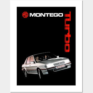 MG MONTEGO TURBO - brochure Posters and Art